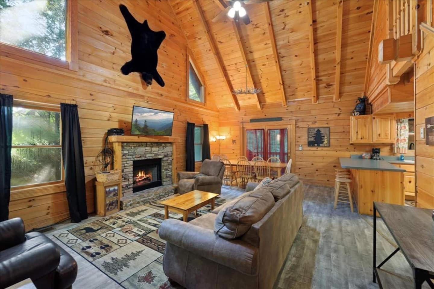 5Br Smoky Cabin Hot Tub, Games, 1 Mi To Parkway Pigeon Forge Exteriér fotografie