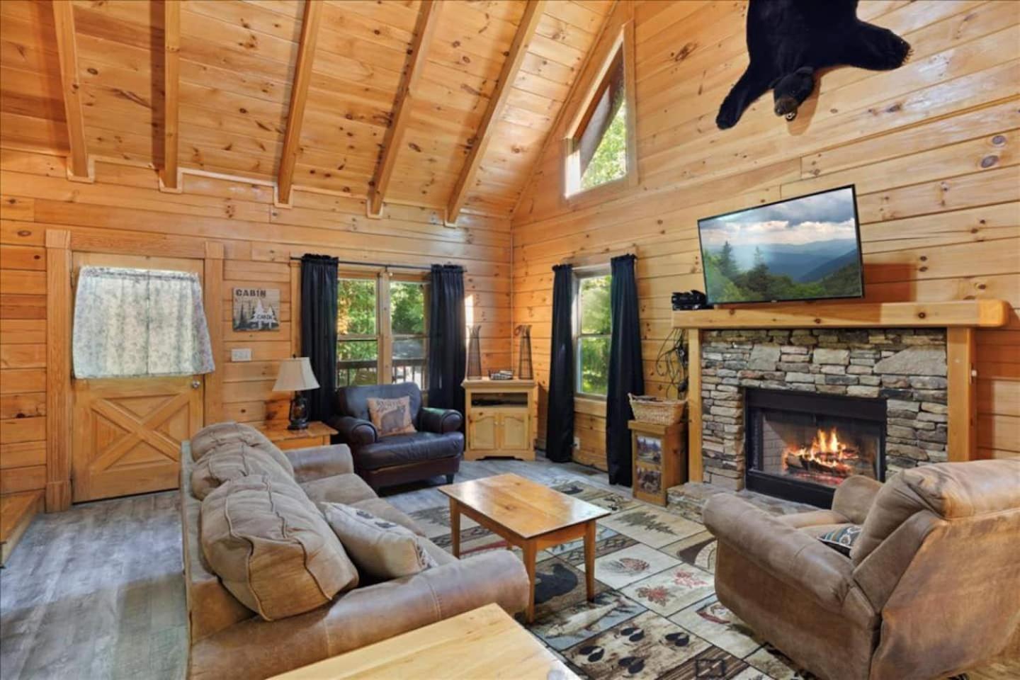 5Br Smoky Cabin Hot Tub, Games, 1 Mi To Parkway Pigeon Forge Exteriér fotografie